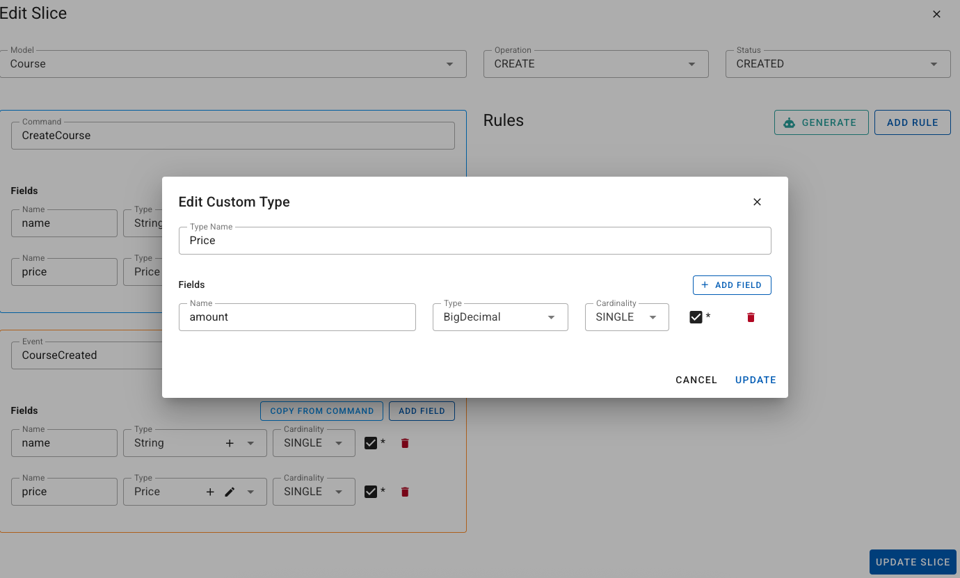 Edit Custom Type